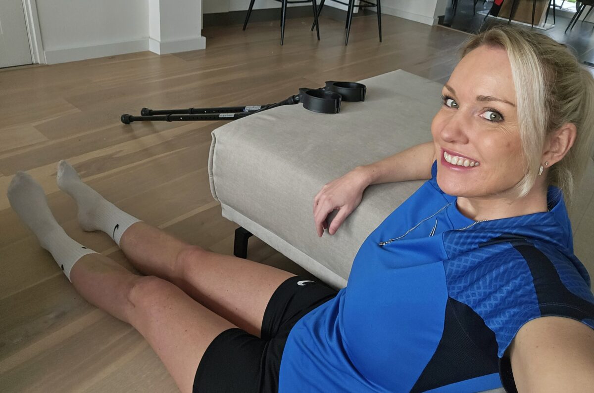 Extensie na voorste kruisbandoperatie