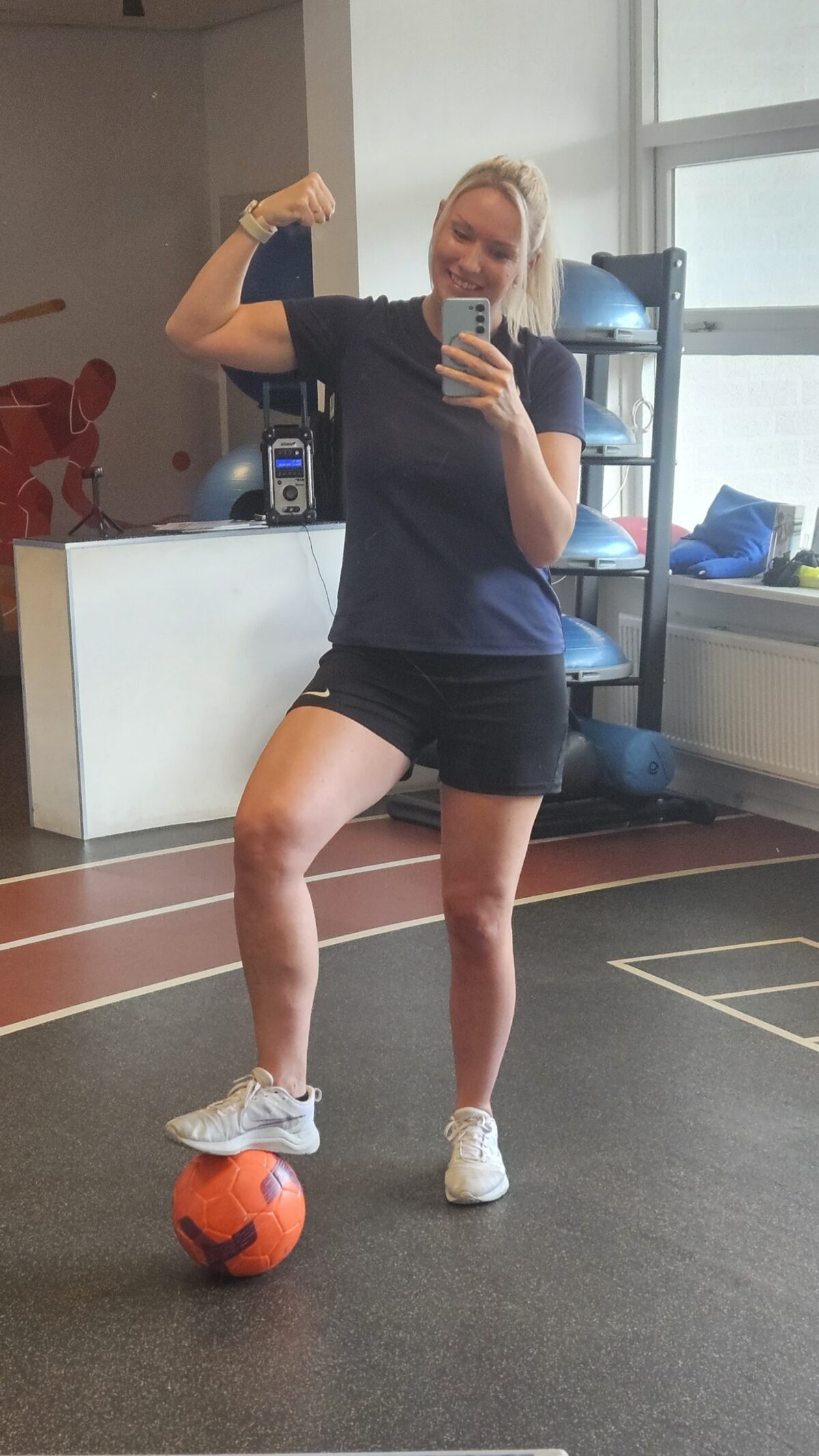 Training met bal na voorste kruisbandreconstructie