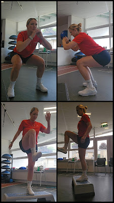 Oefeningen drie weken na een knieoperatie