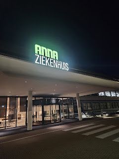 Aankomst in het Anna Ziekenhuis te Geldrop