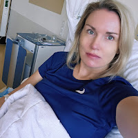 Rustmoment in het ziekenhuis na knieoperatie