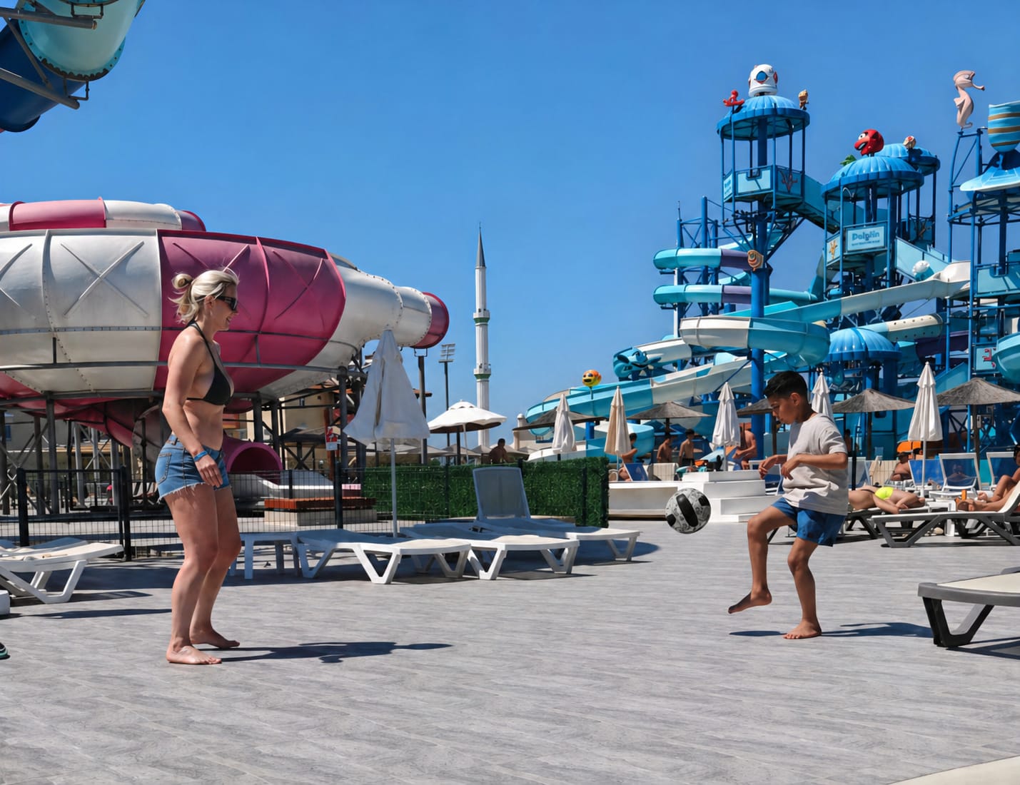 Voetballen op vakantie