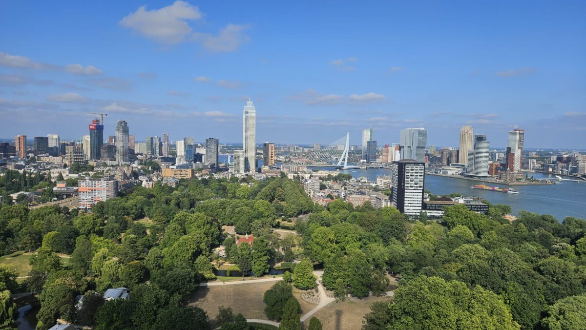 Uitzicht Euromast Rotterdam